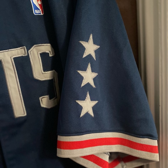 NIKE NETS BUTTON WARM UP XL - Picture 4 of 8